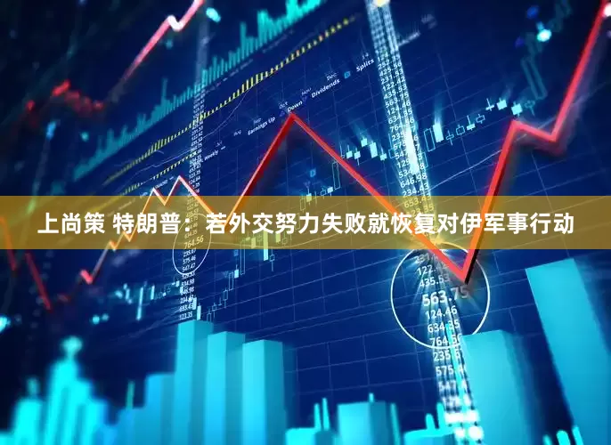 上尚策 特朗普：若外交努力失败就恢复对伊军事行动